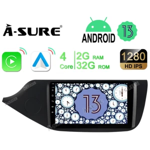 2+32GB Android 13 Autoradio Für KIA CEED JD 2012-2017 GPS Navi CarPlay WiFi BT - Bild 1 von 11