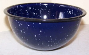 Blue Speckle Bowl 12 cm - Esmalte - Reproducción - 63993 - Imagen 1 de 3
