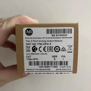 1794-OF4I /A Flex 4 Point Analog Output Module 1794OF4I New Factory Sealed - Picture 1 of 4