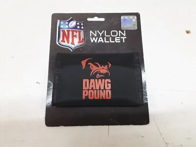 Cleveland Browns Dawg Pound NFL Tri-Fold  Nylon Wallet - Image 1 of 3