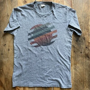 Typographia Sliced Graphic T-Shirt - Grey - Small - Made in Portugal - Picture 1 of 12