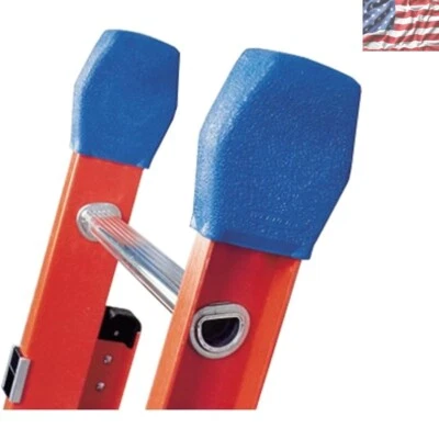 Cubiertas de escalera de extensión de fibra de vidrio - antideslizantes para mayor estabilidad y seguridad Foto 1 de 2