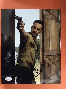 Andrew Lincoln Actor Walking Dead Autographed 8x10 Color Photo JSA COA #M55969 - Picture 1 of 2