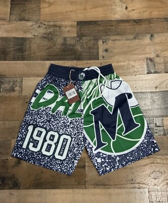 Mitchell & Ness Dallas Mavericks Basketball Shorts Men's Small Throwback Jersey - Image 1 of 4