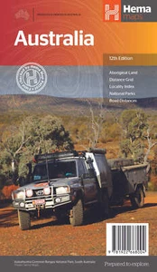 Hema Australia Large Map 12th Edition - Picture 1 of 2