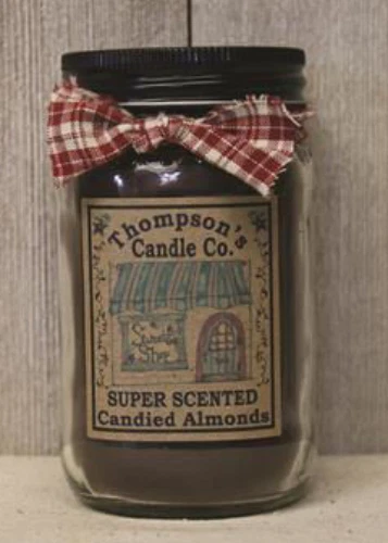 Thompson's Candle Co. - Vela tarro de almendras confitadas pequeño - CNSM Foto 1 de 1