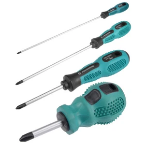 Destornillador Phillips, cualquier tamaño eje redondo antideslizante mango cómodo - Imagen 1 de 16