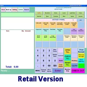 SAXPOS Point of Sale Software POS Retail-Convinience, Gift, Pet, Clothing Shops - Picture 1 of 3