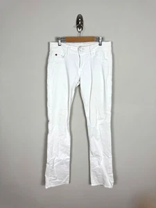 Hudson Beth Baby Boot White Low Cut Jeans, Gr. 27 - Bild 1 von 5