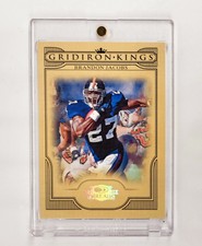 SILVER #/250 MINT 2008 Donruss Threads Pro Gridiron Kings Brandon Jacobs #PGK-48