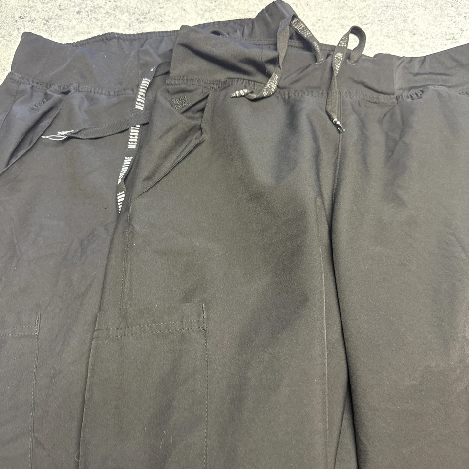 2 Pairs Medcouture Scrub Pants And 1 Scrub Top XS - Image 1 of 4