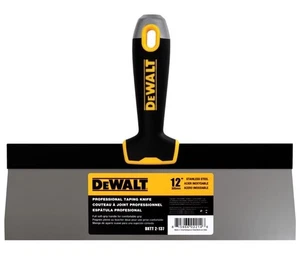 Coltello per nastro cartongesso 12" acciaio inox | DEWALT | DXTT-2-137 - Foto 1 di 5