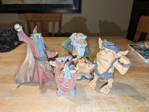 4 The World of Krystonia Figurine LOT Kephren Shigger Groc Chakk - Bild 1 von 12