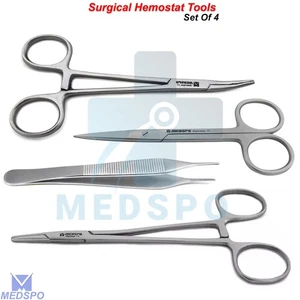 Herramientas veterinarias de cirugía general hemostática instrumentos médicos básicos de primeros auxilios - Imagen 1 de 9