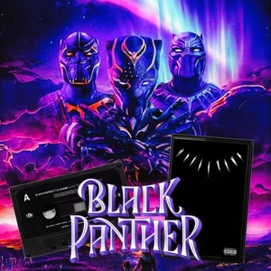 Black Panther The Album Cassette: Music Inspired & Curated By Kendrick Lamar TDE - Picture 1 of 7