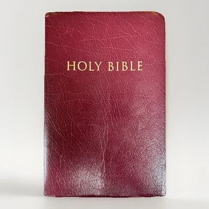 King James Reference Bible, GIANT PRINT- Bonded Burgundy Zondervan, 1994 - Imagen 1 de 7