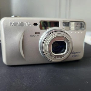 Minolta Capios 150S Compact Film Camera Used No Customs Fees US - Picture 1 of 12
