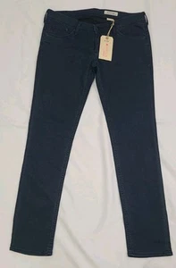 Jeans uomo H&M Super Sqin skinny blu denim 33 x 32 nuovo con etichette - Foto 1 di 4