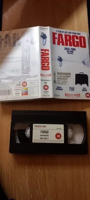 Fargo VHS Video Cert 18 Coen Brothers Film Widescreen - Image 1 of 3