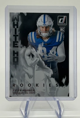 2025 Donruss Tyler Warren White Hot Rookies #WHR-TWR Indianapolis Colts RC - Image 1 of 2