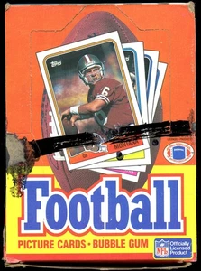 1988 Topps Football Unopened Wax Box - 36 PACKS - Picture 1 of 1