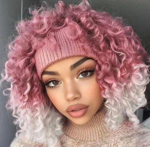 GoGo Curl Crochet Hair 7 Packs 10 Inch Strawberries Cream Deep Wave Extensions - Picture 1 of 4