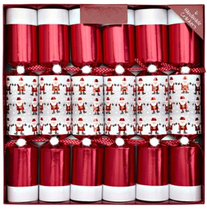 Racing Santa Crackers 6pk - Picture 1 of 3