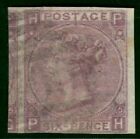 GB QV Stempel SG.96 var 6d ERROR IMPERFORATE (1865) VFU SG.Spec J73t V.Selten* RED17