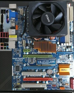 AMD Phenom II X6 1100T Black Edition CPU + ASRock M3A790GXH/128M Mainboard - Bild 1 von 4