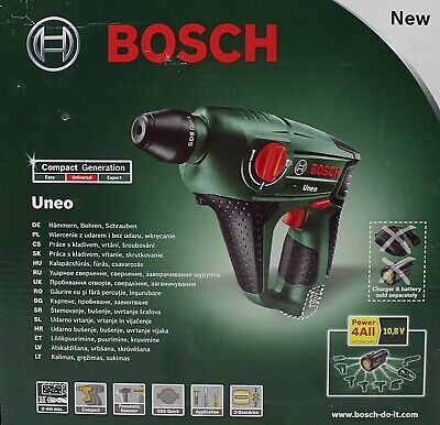 Bosch Uneo Akku Bohrhammer 10,8V Bohrer Schrauber Hammerbohren Ohne Akku (NK14N) • 67.90€