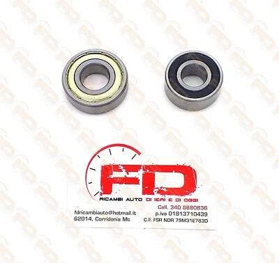 CUSCINETTI REVISIONE ALTERNATORE FIAT 500/126 ANTERIORE E POSTERIORE - Immagine 1 di 4