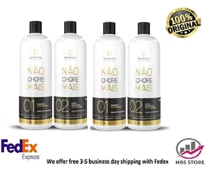 2 x Borabella Not Cry More Kit Brazilian Keratin Treatment 2x1000ml Progressive - Picture 1 of 5