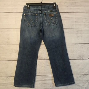 Wrangler Retro Relaxed Boot Boys Size 10 Husky Jeans L222 - Picture 1 of 5