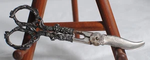 Antique Embroidery Voss Cutco Germany Scissors Grapevine Pattern Design 6.75 in - Picture 1 of 15