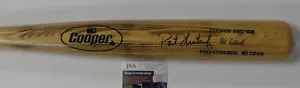 Murciélago modelo de juego Cooper firmado Milwaukee Brewers ROY Pat Listach - JSA MLB - Imagen 1 de 2