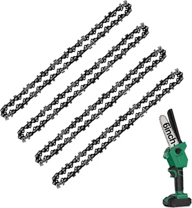 Mini Chainsaw Chain 6 Inch Replacement Guide Saw Chain for 6 inch Mini Cordless - Picture 1 of 6
