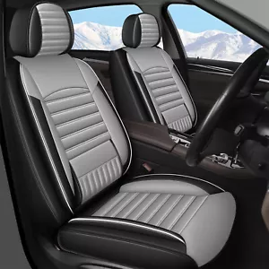 Car Front Pu Waterproof Leather Seat Covers Fit For Chevy Colorado 2015-2024 Pad - Picture 1 of 5