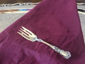 Hard to find INTERNATIONAL STERLING PANSY 6 1/8" SALAD FORK - 2 avail. - Picture 1 of 11