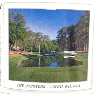 2004 Masters The 16th Hole 28x25 Commemorative Poster / Great Condition / jd1492 - Picture 1 of 2