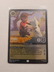Disney Lorcana Archazia's Island - Penny - Uncommon Foil #21/204 - Picture 1 of 2
