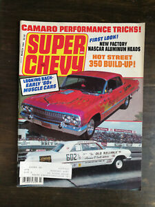 Super Chevy Magazine Mars 1984 Monte Carlo SS Camaro Drags Bill Jenkins 1022 B