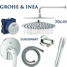 Mezclador de ducha GROHE EUROSMART Rapido SmartBox cabezal de ducha lluvia 30 cm JUEGO