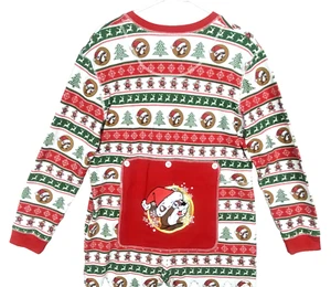 Buc-ee's Pajamas One Piece Sleeper Christmas Adult XL Long Johns Thermal Pajama - Picture 1 of 6