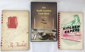 South Carolina Spiral Cookbooks Community Lot/3 Anderson Belton 1948 1952 1977 - Picture 1 of 12