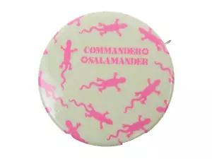 5 pezzi vintage Commander Salamander Pinback Punk anni '80 Washington DC Store New Wave - Foto 1 di 2