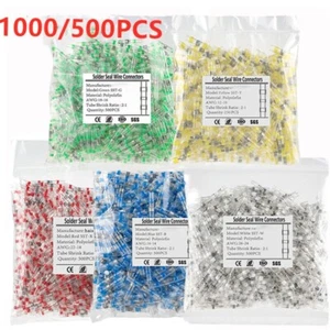50-1000x Schrumpfverbinder, Lötverbinder, Kabelverbinder wasserdicht schrumpfend - Bild 1 von 17