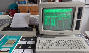 AMSTRAD PCW 8512 SYSTEM. CLEANED AND TESTED. GOOD CONDITION FULL WORKING ORDER - Picture 1 of 24