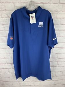 NFL On Field Nike Dri-Fit New York Giants Sideline Coaches Polo Shirt Men's XXL