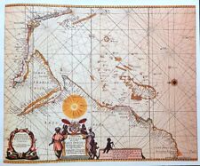 REPRO 12" x 10" MAP PRINT OF AN ANTIQUE Cir 1650 MAP OF PART OF  THE EAST INDIES