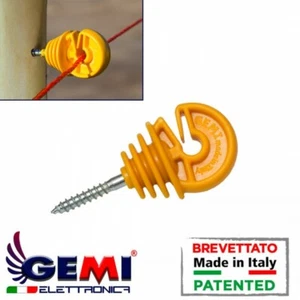 Isolatori per recinto elettrico pali in legno recinzioni elettriche animali Gemi - Foto 1 di 8